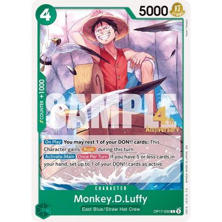 Monkey.D.Luffy (030) (OP17-030) - The World's Strongest Warriors Release Event Cards