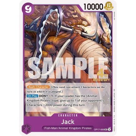 Jack (OP17-069) - The World's Strongest Warriors Release Event Cards