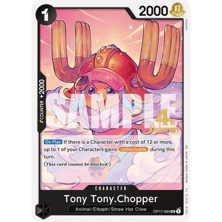 Tony Tony.Chopper (OP17-084) - The World's Strongest Warriors Release Event Cards