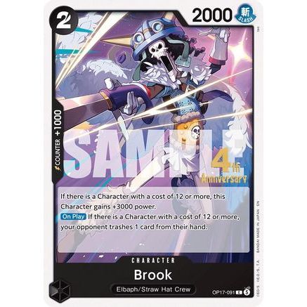 Brook (OP17-091) - The World's Strongest Warriors Release Event Cards