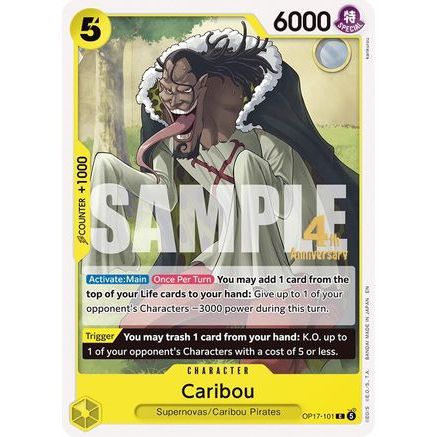 Caribou (OP17-101) - The World's Strongest Warriors Release Event Cards