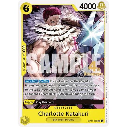 Charlotte Katakuri (OP17-103) - The World's Strongest Warriors Release Event Cards