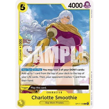 Charlotte Smoothie (OP17-106) - The World's Strongest Warriors Release Event Cards