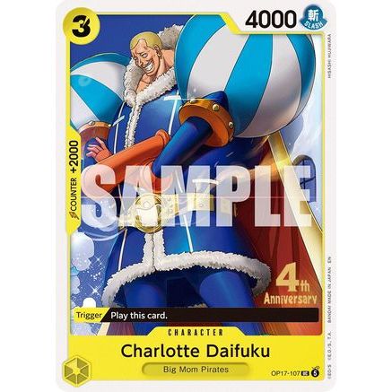 Charlotte Daifuku (OP17-107) - The World's Strongest Warriors Release Event Cards