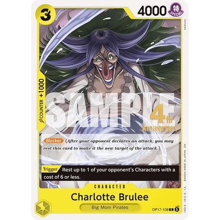 Charlotte Brulee (OP17-108) - The World's Strongest Warriors Release Event Cards