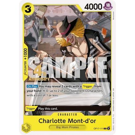 Charlotte Mont-d'or (OP17-111) - The World's Strongest Warriors Release Event Cards