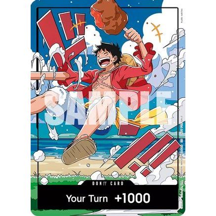 DON!! Card (World United) (Luffy) - One Piece Promotion Cards Foil