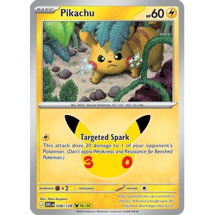 Pikachu - 038/128 38 - ME 30th Celebration Holofoil