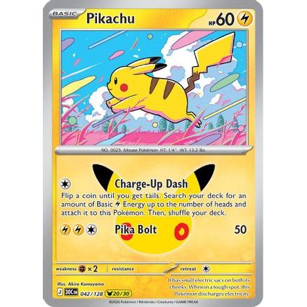 Pikachu - 042/128 42 - ME 30th Celebration Holofoil