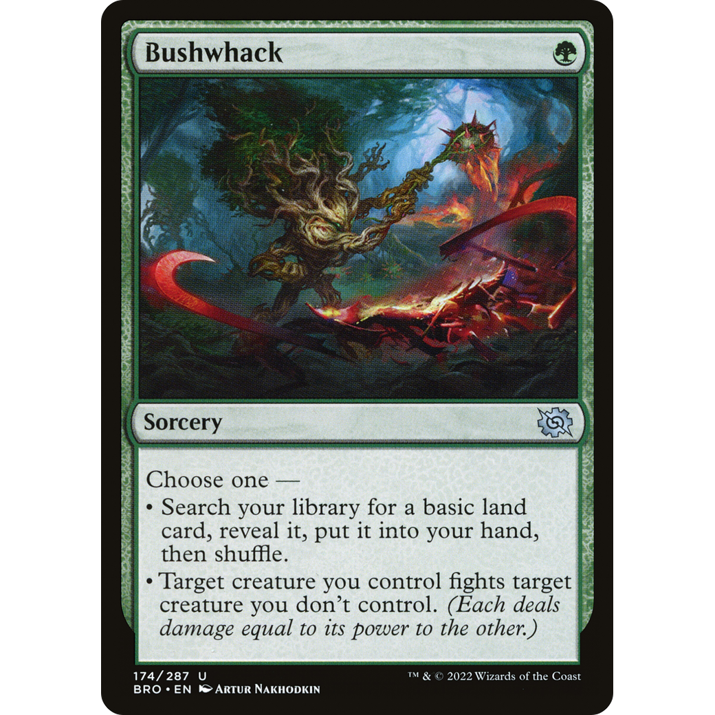 Bushwhack (BRO-174) - The Brothers' War Foil