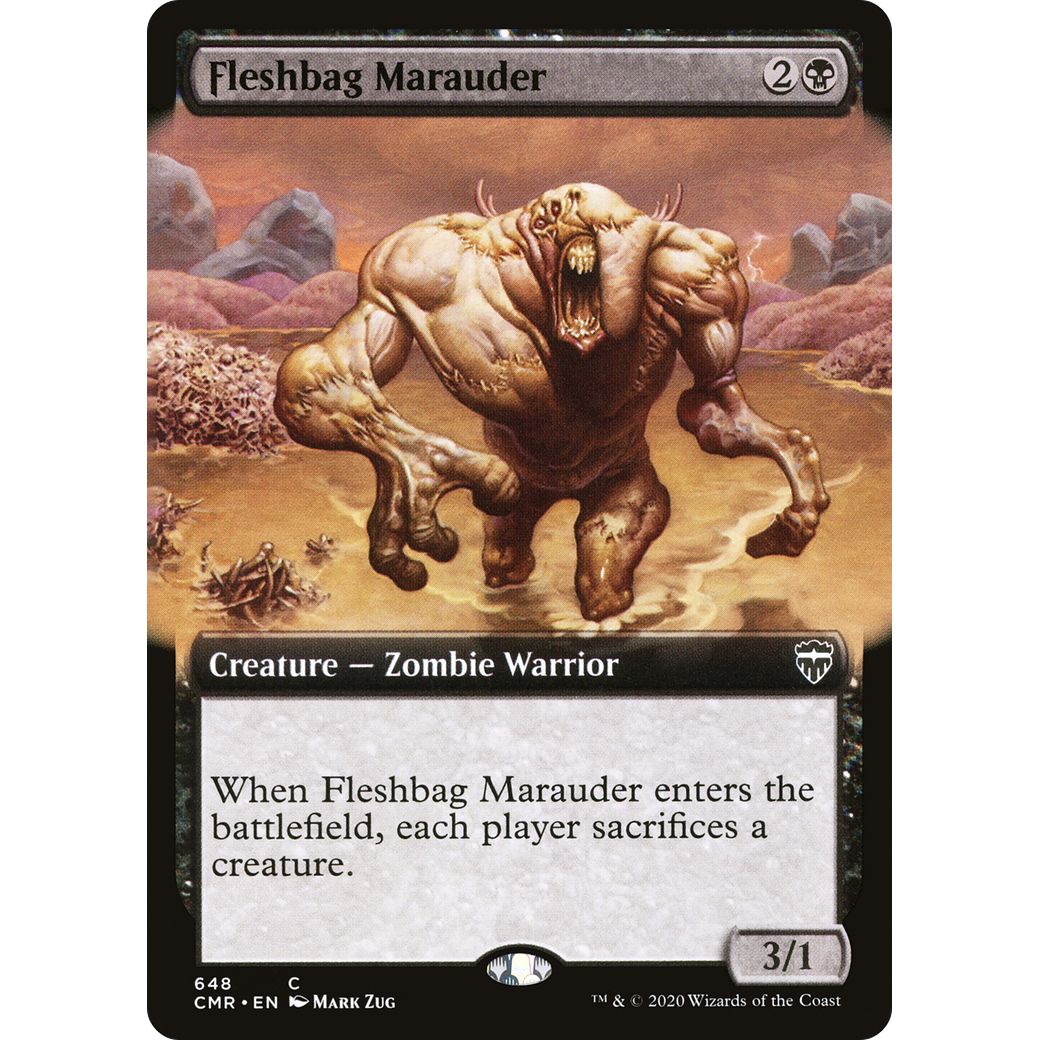 Fleshbag Marauder (Extended Art) (CMR-648) - Commander Legends: (Extended Art)
