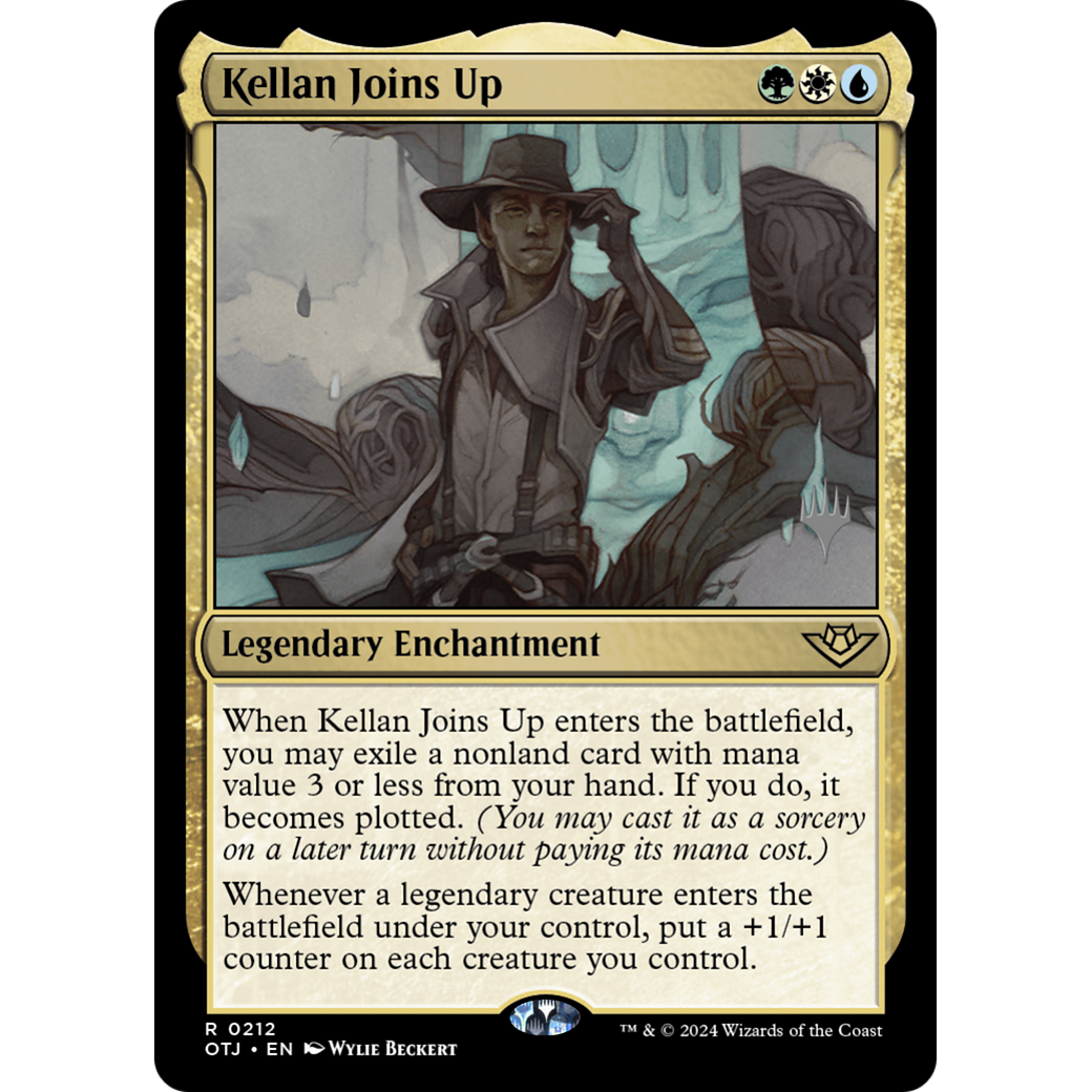 Kellan Joins Up (PPOTJ-212P) - Outlaws of Thunder Junction Promos Foil