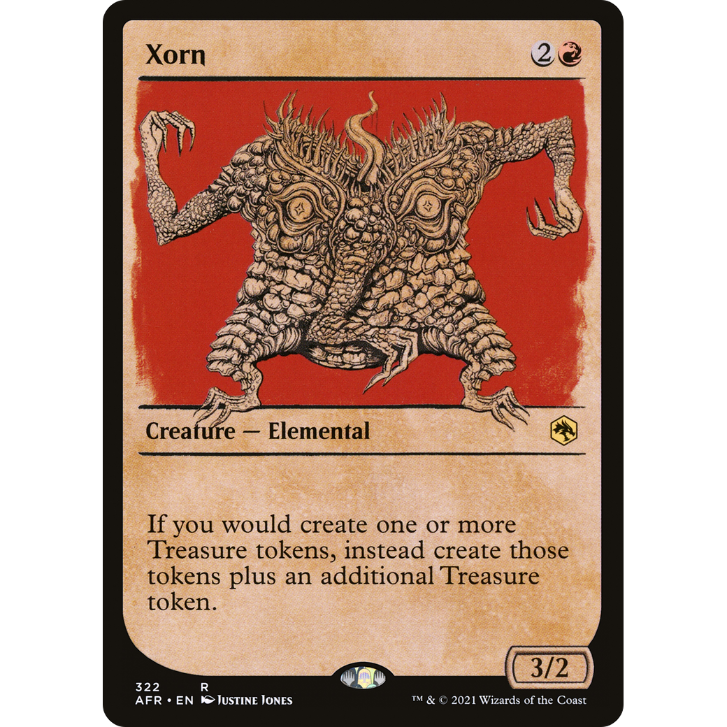 Xorn (Showcase) (AFR-322) - Adventures in the Forgotten Realms: (Showcase)