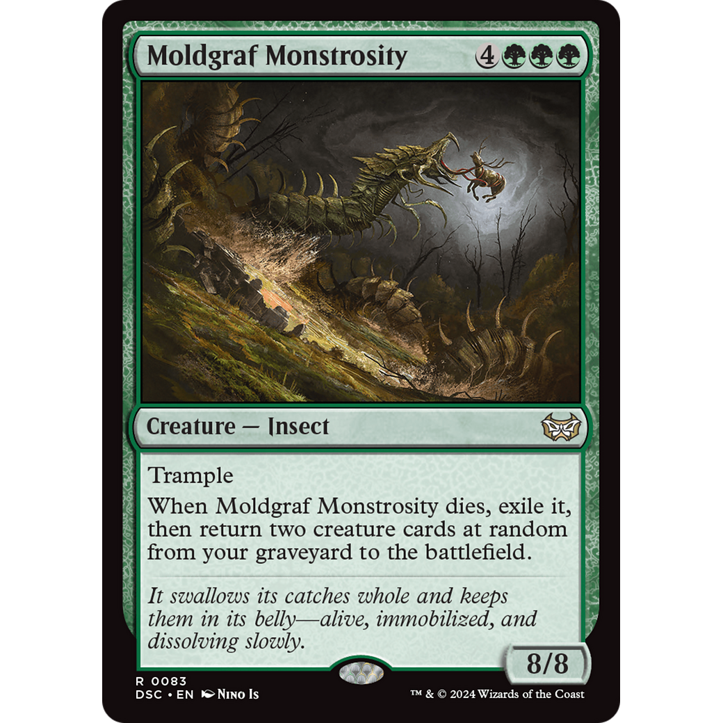 Moldgraf Monstrosity (DSC-083) - Duskmourn: House of Horror Commander