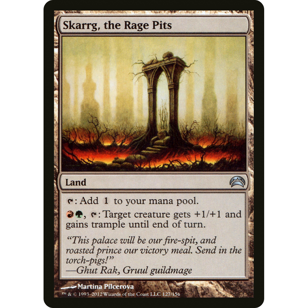 Skarrg, the Rage Pits (PC2-127) - Planechase 2012 Foil