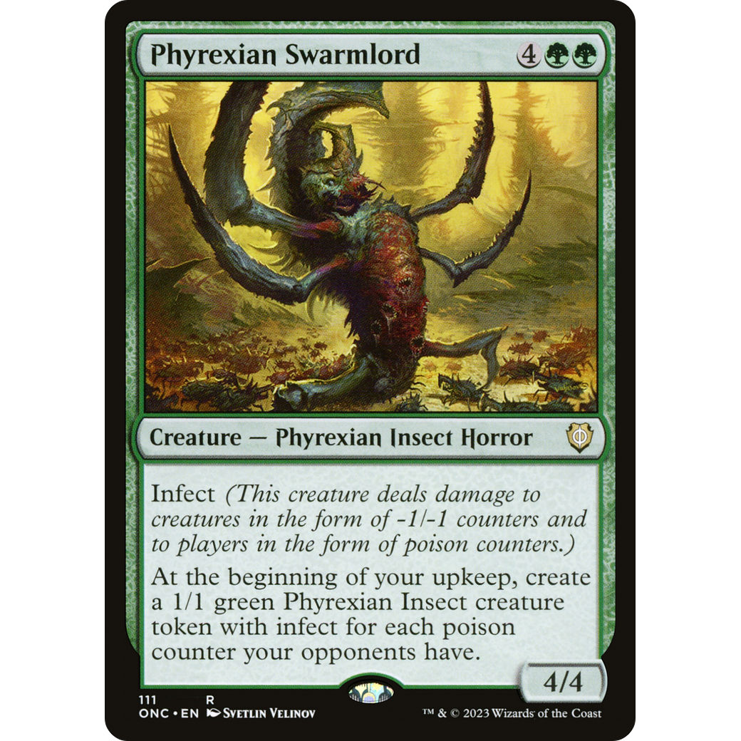 Phyrexian Swarmlord (ONC-111) - Phyrexia: All Will Be One Commander