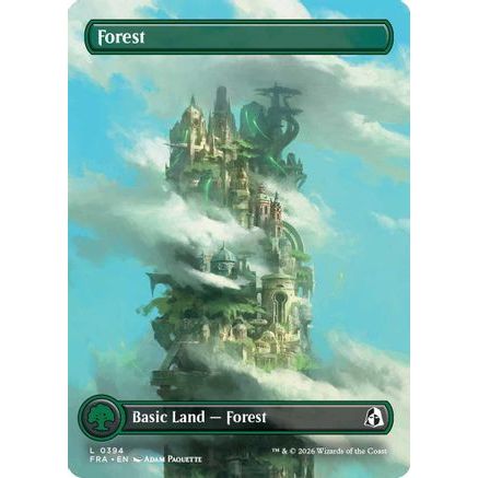 Forest (Borderless) (0394) (FRA-394) - Reality Fracture Foil