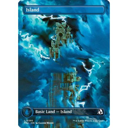 Island (Borderless) (0385) (FRA-385) - Reality Fracture Foil