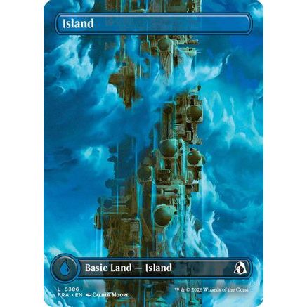 Island (Borderless) (0386) (FRA-386) - Reality Fracture Foil