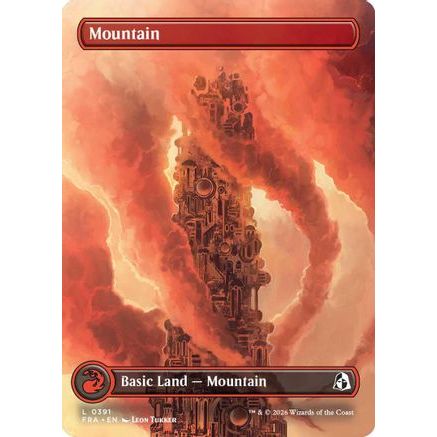 Mountain (Borderless) (0391) (FRA-391) - Reality Fracture Foil