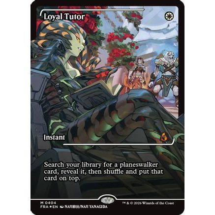 Loyal Tutor (Showcase) (FRA-404) - Reality Fracture Foil