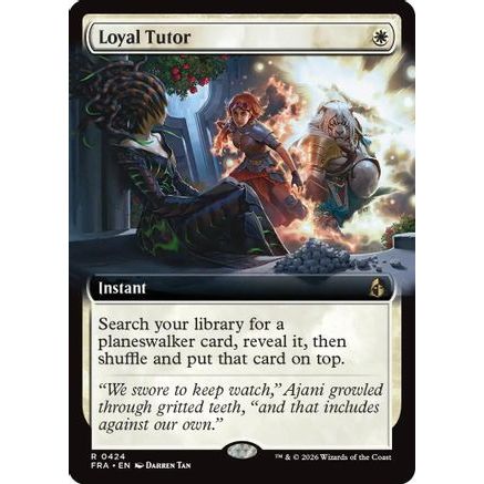 Loyal Tutor (Extended Art) (FRA-424) - Reality Fracture Foil