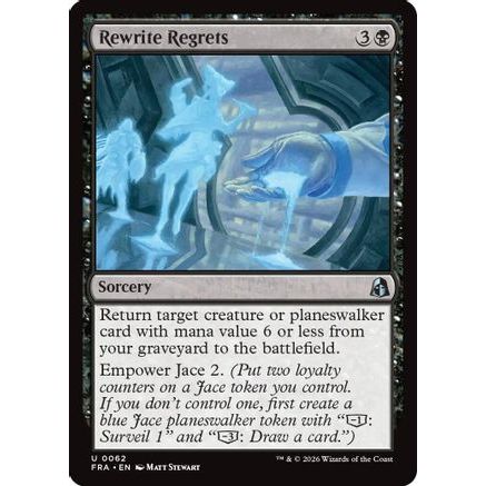 Rewrite Regrets (FRA-062) - Reality Fracture Foil