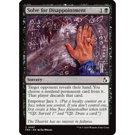 Solve for Disappointment (FRA-067) - Reality Fracture Foil