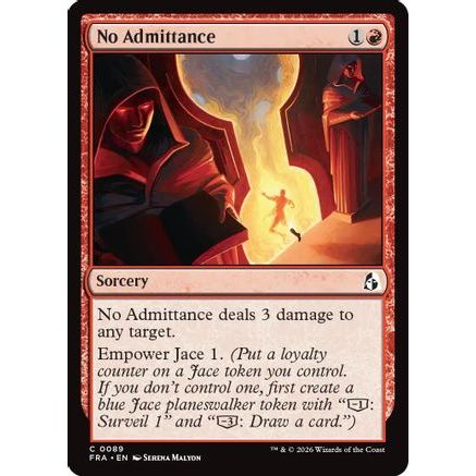 No Admittance (FRA-089) - Reality Fracture Foil