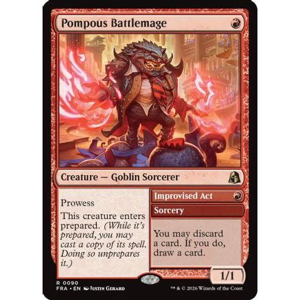 Pompous Battlemage (FRA-090) - Reality Fracture Foil