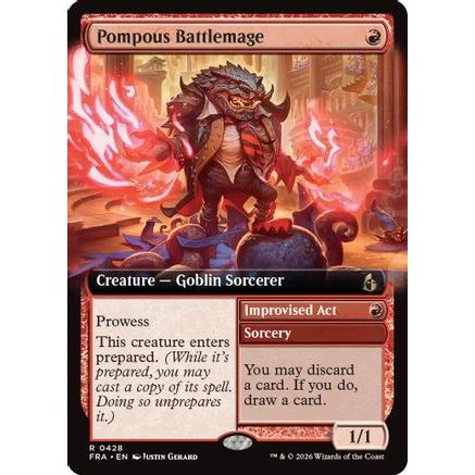 Pompous Battlemage (Extended Art) (FRA-428) - Reality Fracture