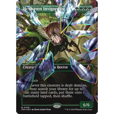 Hexhaven Invigorator (Borderless) (Facet Foil) (FRA-458) - Reality Fracture Foil