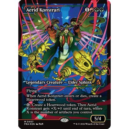 Aerid Konstrari (Showcase) (0407) (FRA-407) - Reality Fracture Foil