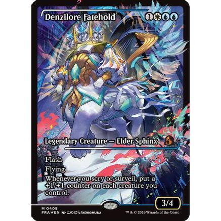Denzilore Fatehold (Showcase) (0408) (FRA-408) - Reality Fracture Foil