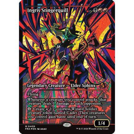 Ingris Stingerquill (Showcase) (0409) (FRA-409) - Reality Fracture Foil