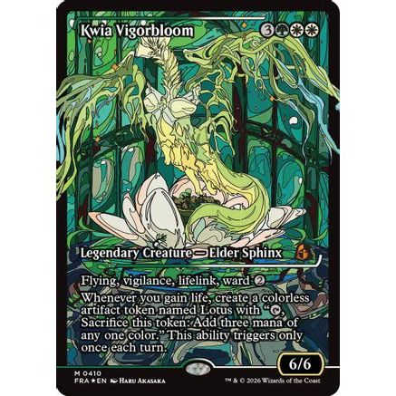 Kwia Vigorbloom (Showcase) (0410) (FRA-410) - Reality Fracture Foil
