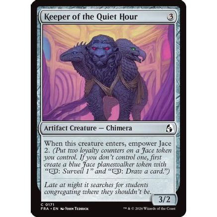 Keeper of the Quiet Hour (FRA-171) - Reality Fracture