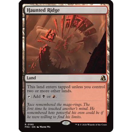 Haunted Ridge (FRA-180) - Reality Fracture Foil