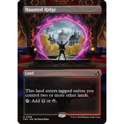 Haunted Ridge (Borderless) (FRA-398) - Reality Fracture Foil