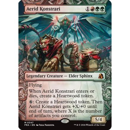 Aerid Konstrari (Showcase) (0347) (FRA-347) - Reality Fracture Foil