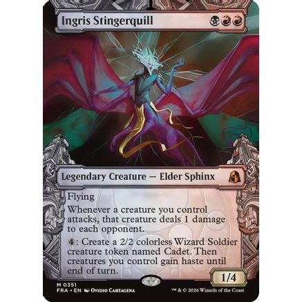 Ingris Stingerquill (Showcase) (0351) (FRA-351) - Reality Fracture Foil
