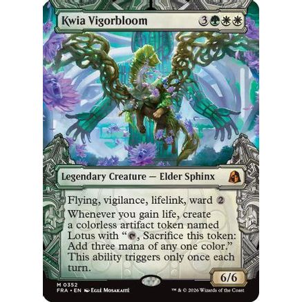 Kwia Vigorbloom (Showcase) (0352) (FRA-352) - Reality Fracture Foil