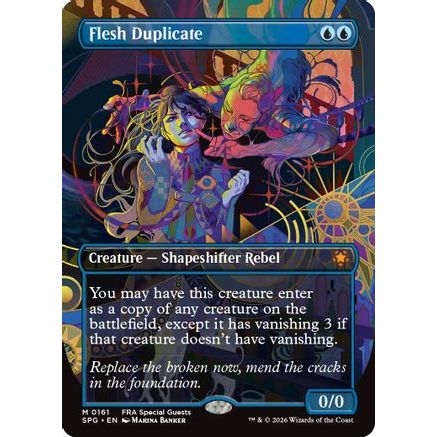Flesh Duplicate (Borderless) (SPG-161) - Special Guests Foil