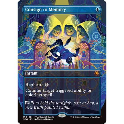 Consign to Memory (Borderless) (SPG-162) - Special Guests Foil