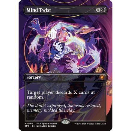 Mind Twist (Borderless) (SPG-166) - Special Guests Foil
