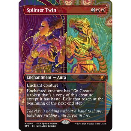 Splinter Twin (Borderless) (SPG-167) - Special Guests Foil