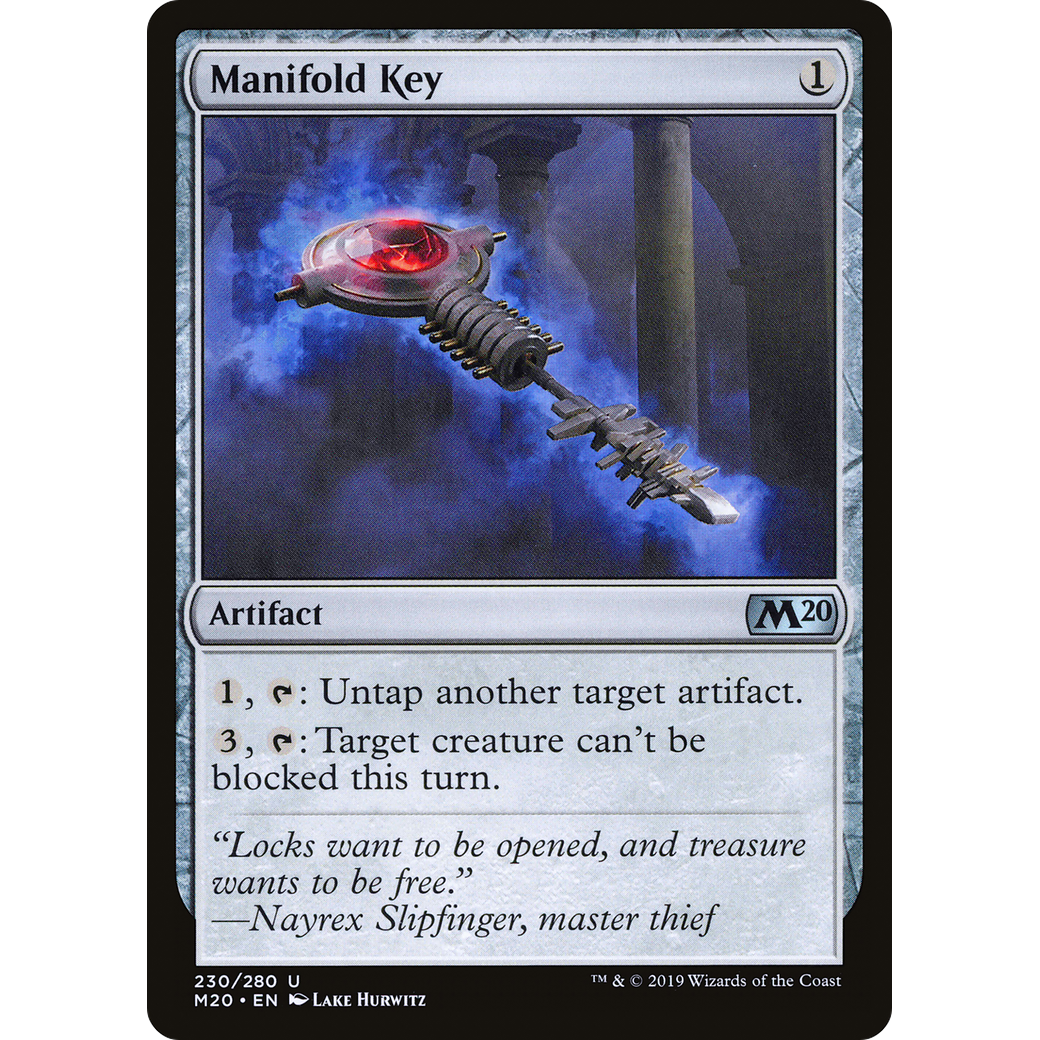 Manifold Key (M20-230) - Core Set 2020 Foil