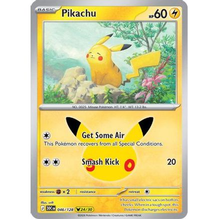 Pikachu - 046/128 46 - ME 30th Celebration Holofoil