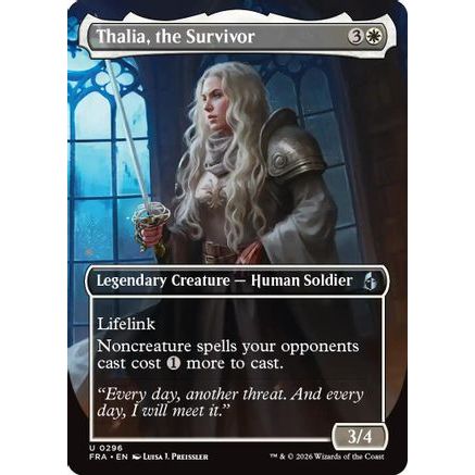 Thalia, the Survivor (Borderless) (FRA-296) - Reality Fracture Foil