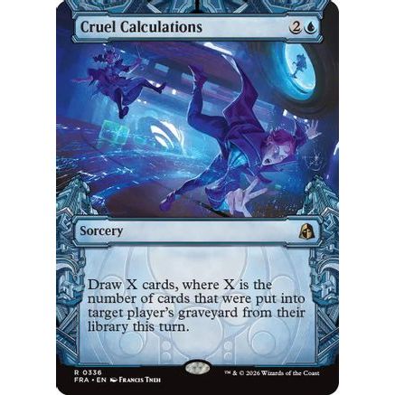 Cruel Calculations (Showcase) (FRA-336) - Reality Fracture Foil